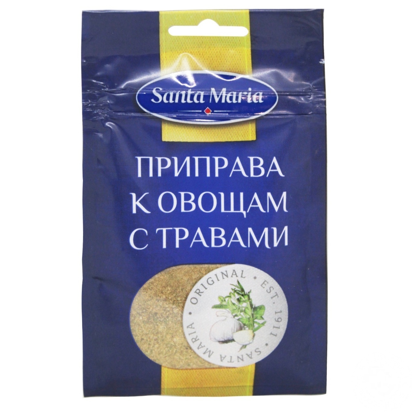 

Приправа к овощам Santa Maria с травами 25г