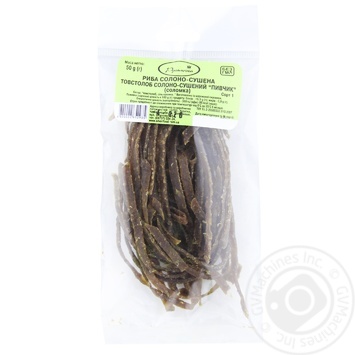 Rusalochka Pivchik First Grade Salted and Dried Straws Silver Carp 50g