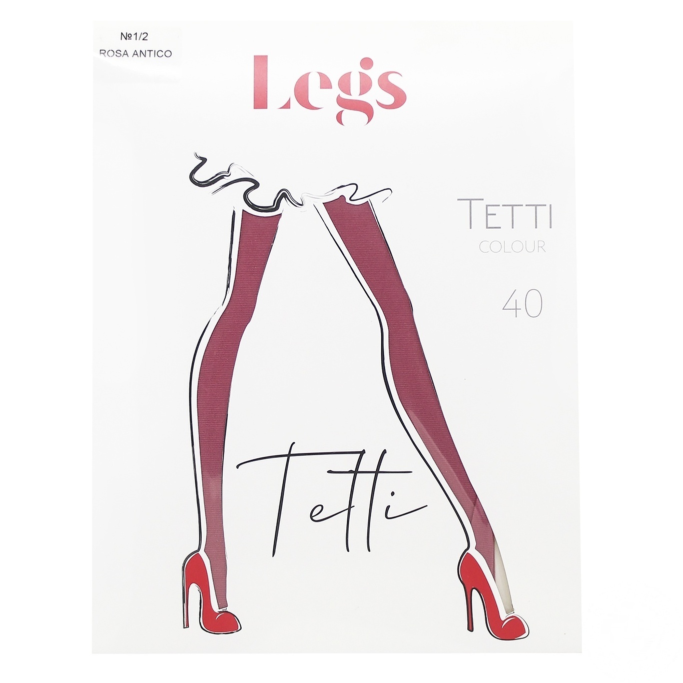 

Колготки Legs 503 Tetti Colour женские rosa antico 40ден 1/2р