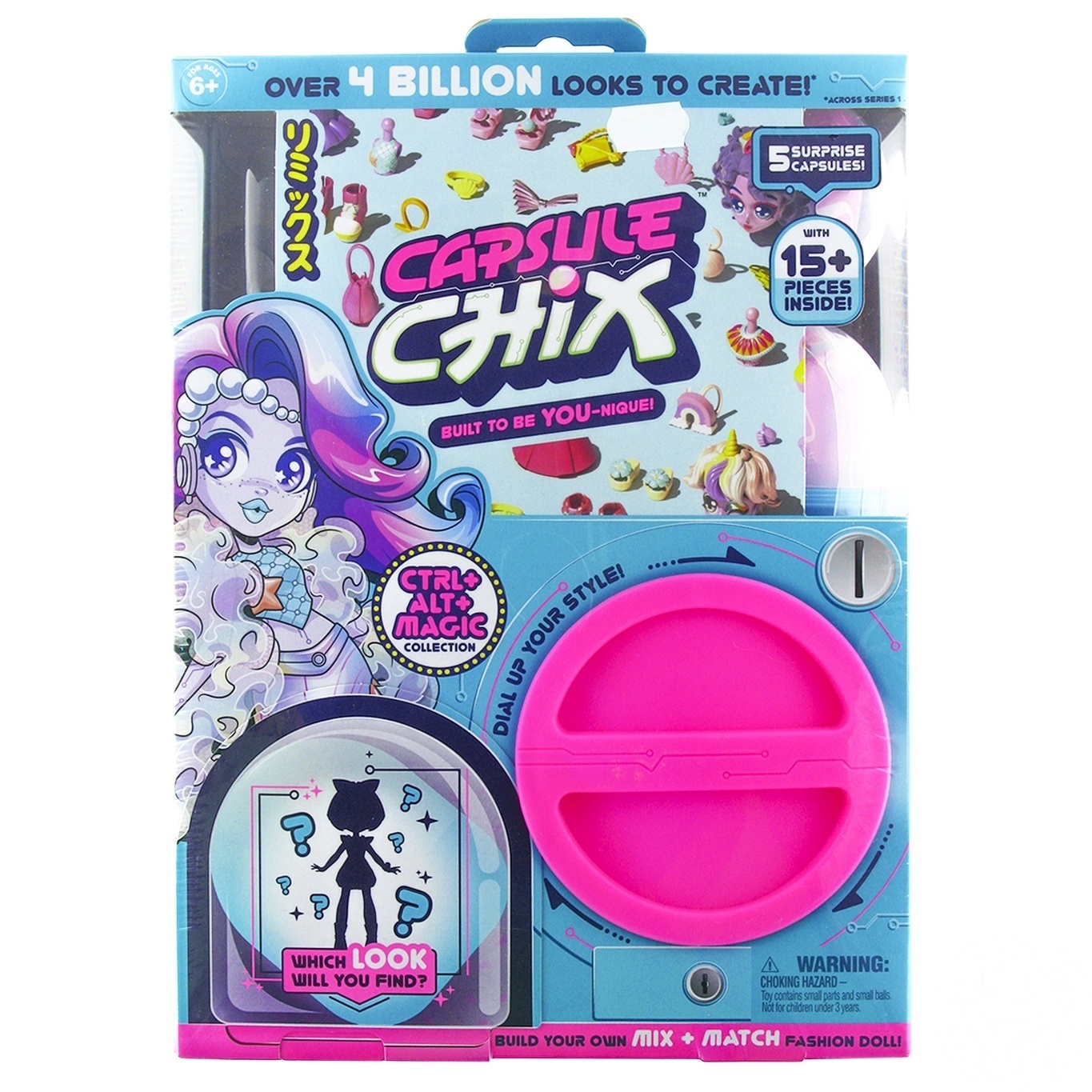 

Набор игрушечный Capsule Chix с куклой