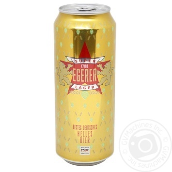 Пиво Egerer Super Lager светлое фильтрованное 4,9% 0,5л - купить, цены на МегаМаркет - фото 1