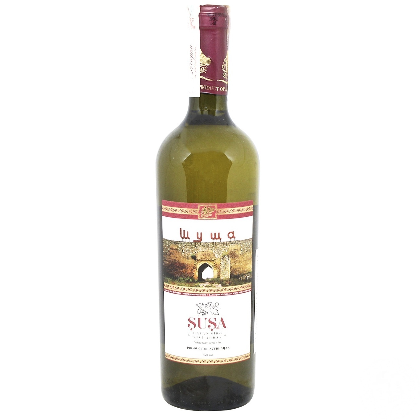 

Вино Az Granata Susa белое полусладкое 11-13% 0,75л