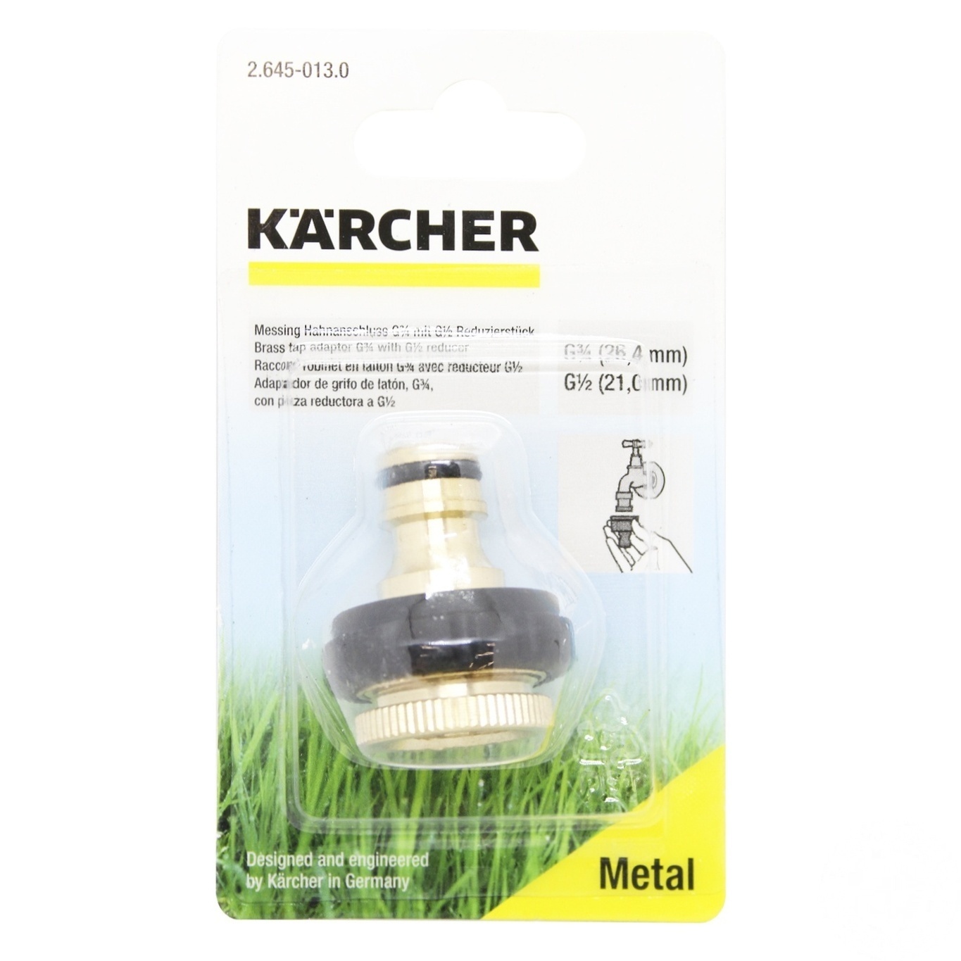 

Штуцер латунный резьбовой Karcher