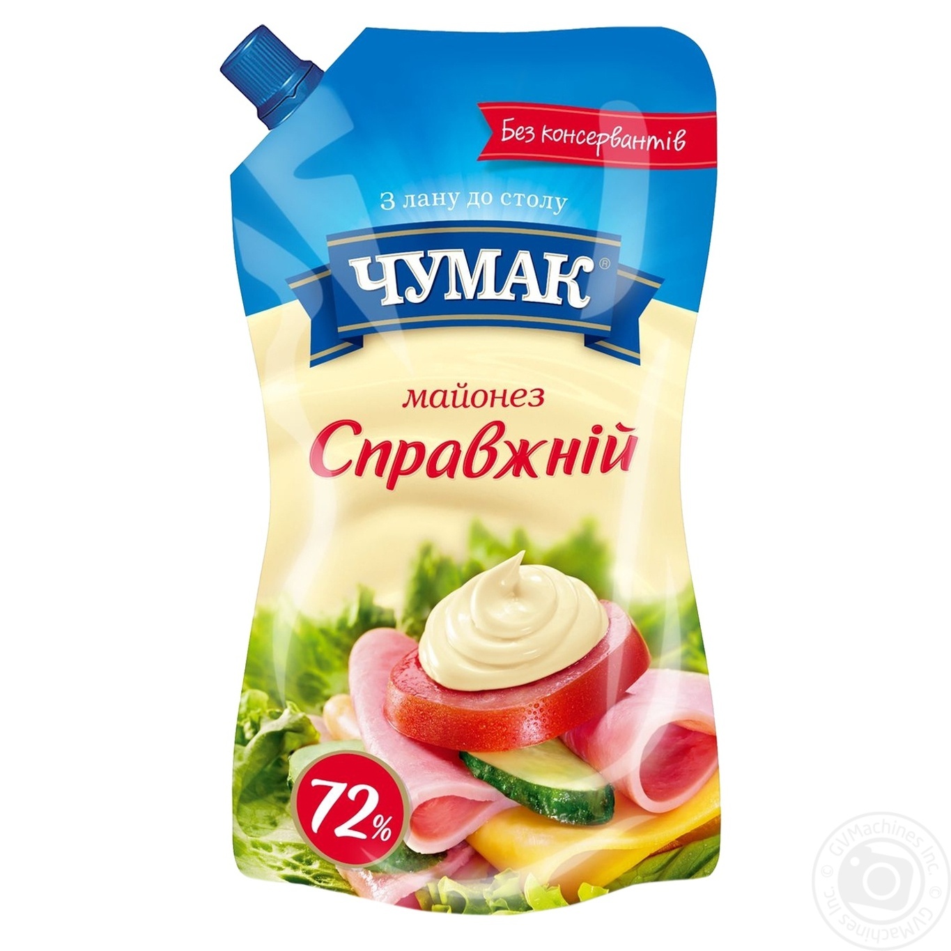 

Майонез Чумак Настоящий 72% 600г