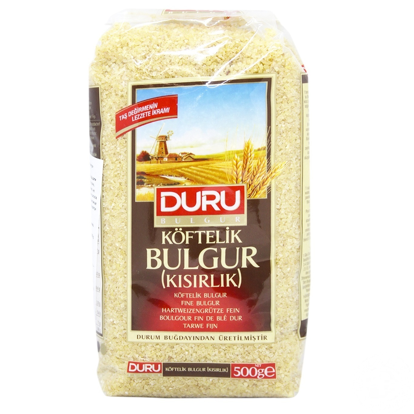 

Крупа булгур Duru Bulgur из твердых сортов пшеницы мелкозернистая 500г