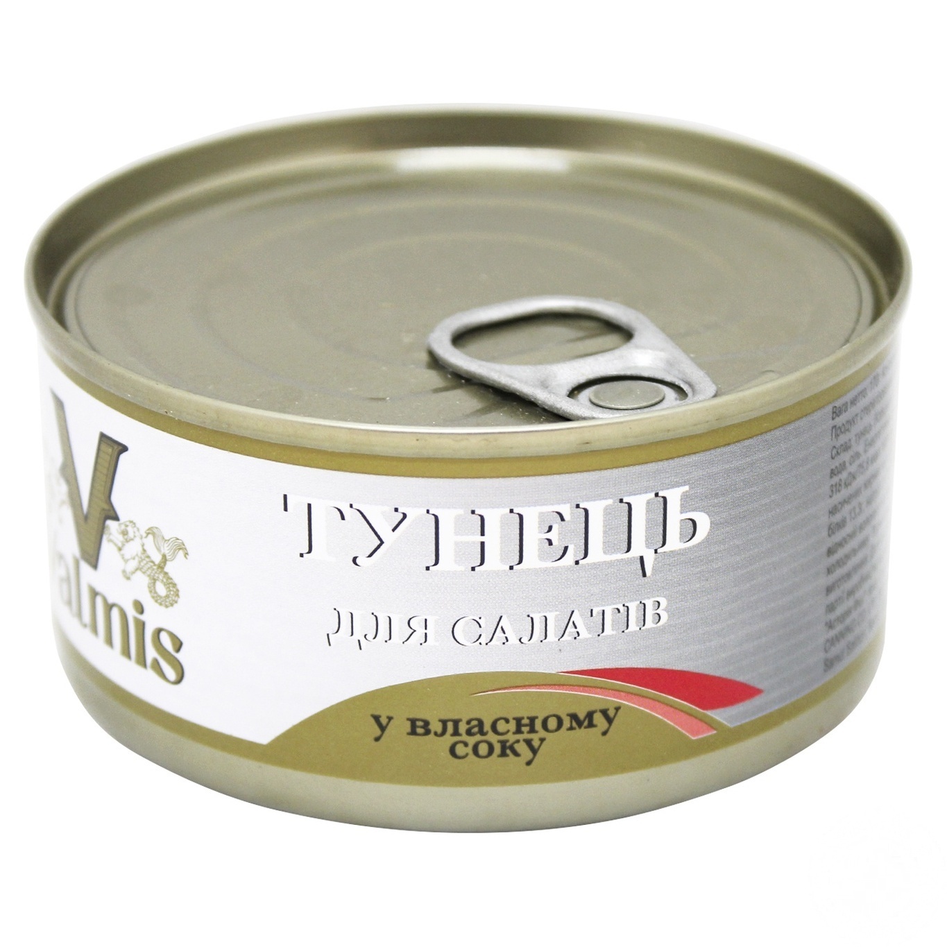 

Тунец Valmis Deluxe целый у собственном соку 170г