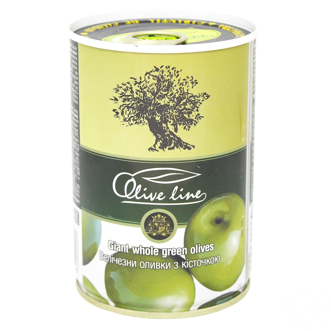 

Оливки зеленые Olive Line большие с косточкой 420г
