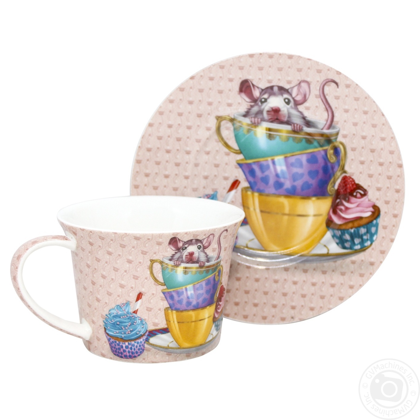 

Чайний набір Мишеня 2 пр. арт. 924-493
