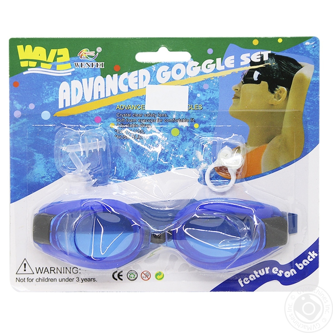 Foam swim goggles deals