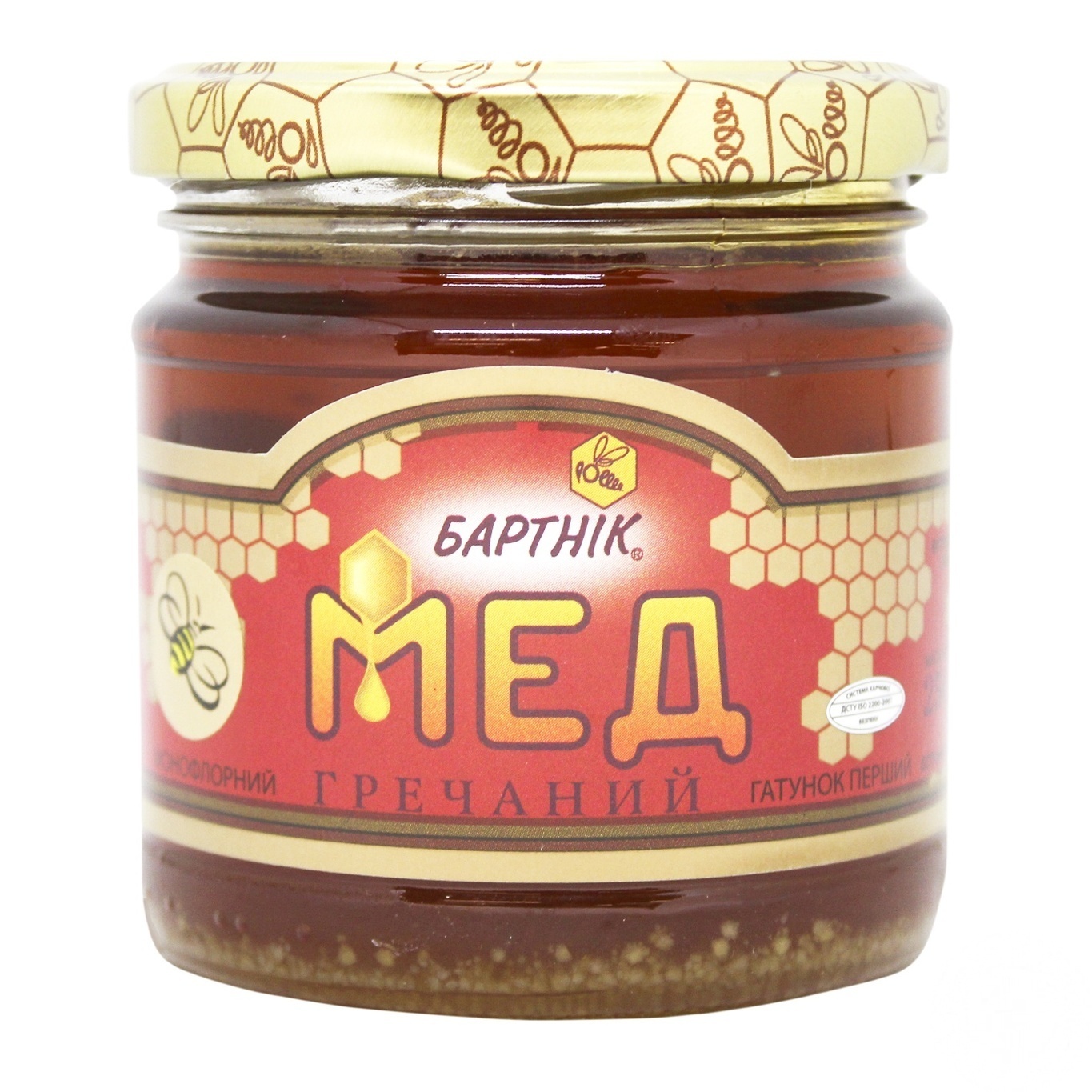 

Мед Бартник гречневый 250г