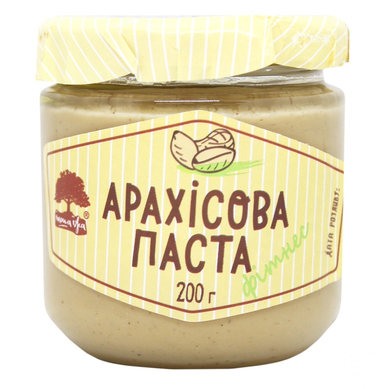 

Паста арахисовая Інша їжа фитнесс 200г