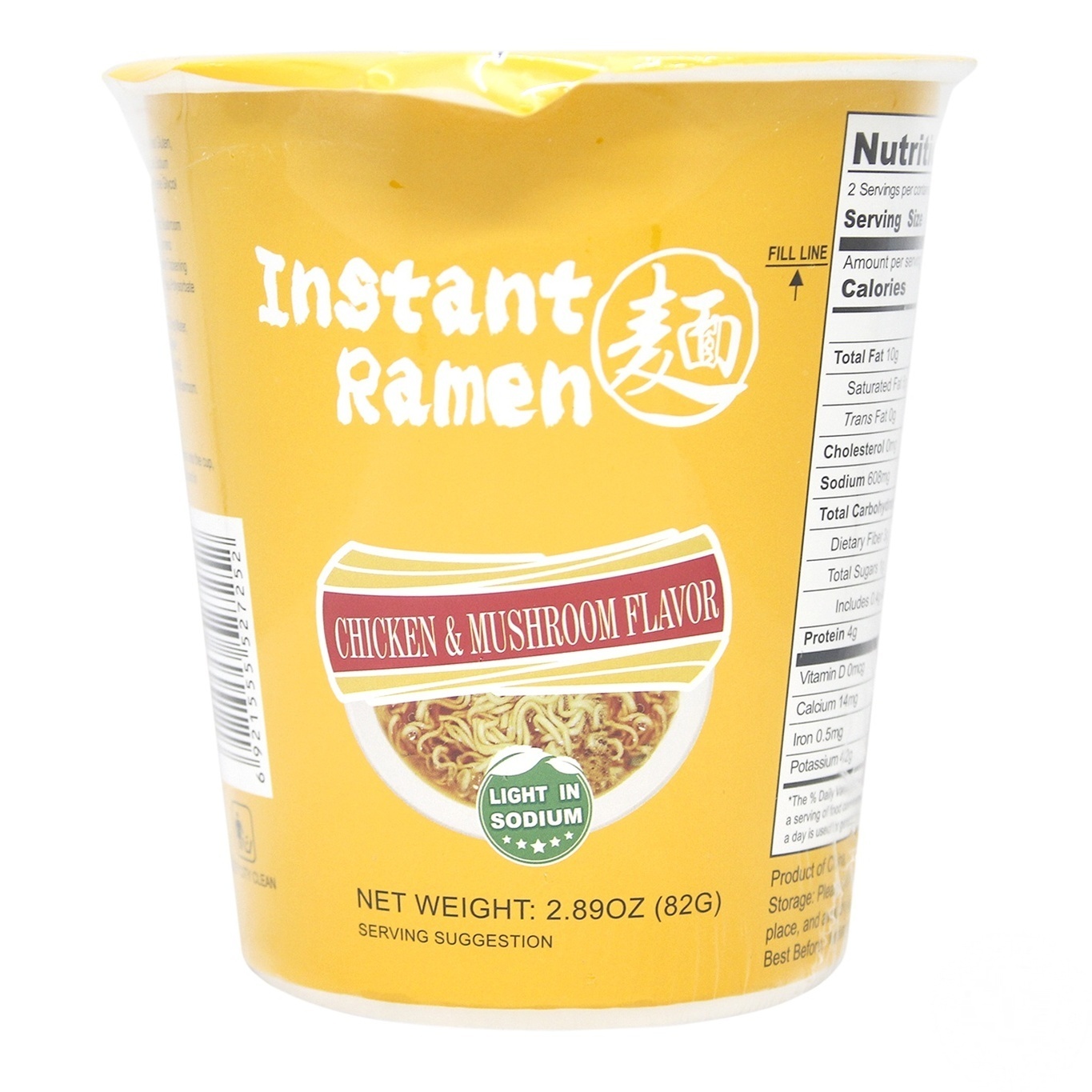 

Суп рамен Cup Noodles курица и грибы 82г