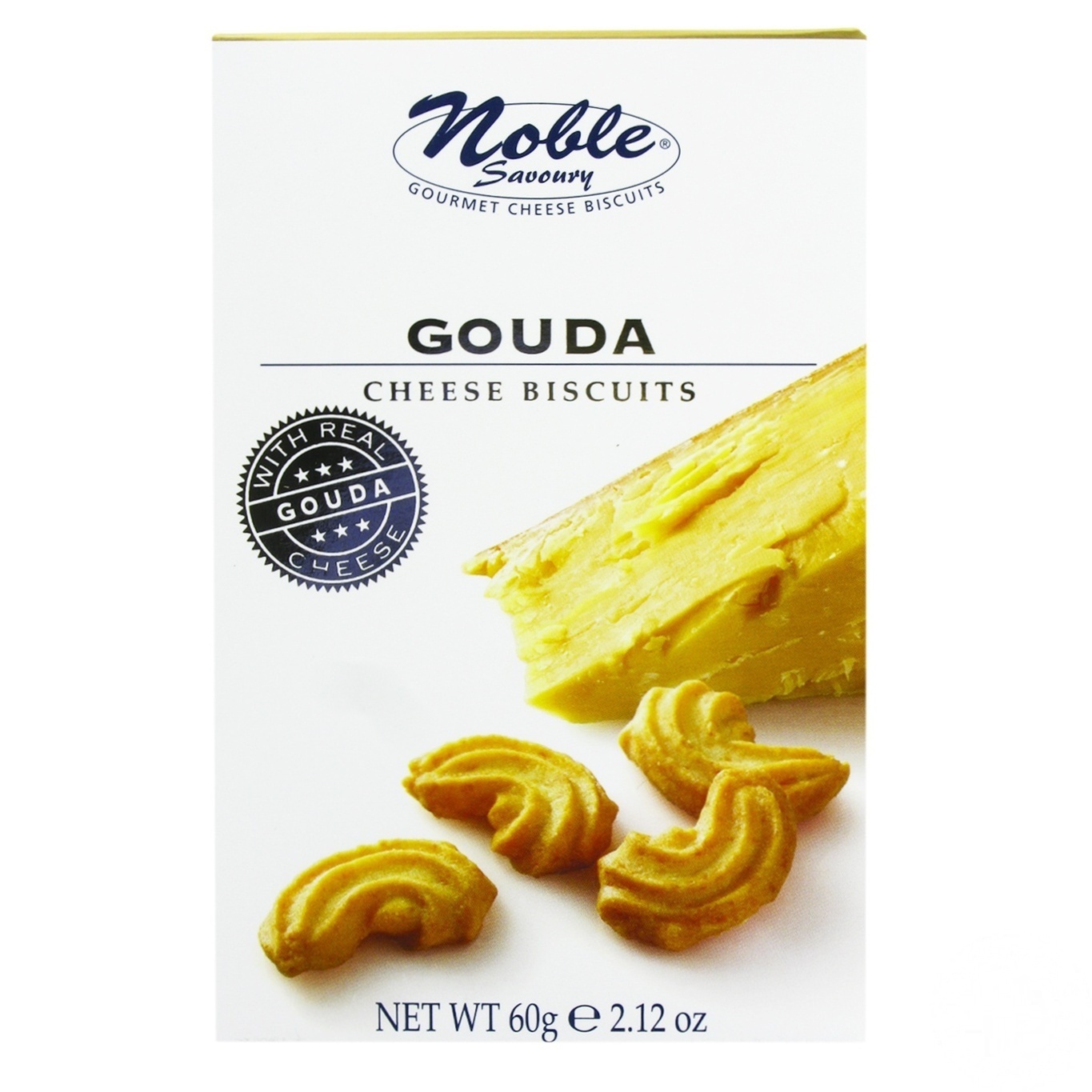 

Печенье Noble с сыром гауда 60г
