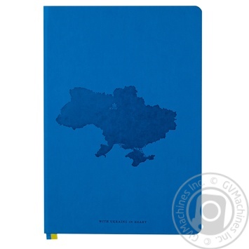 Buromax Business Notebook Ukraine A5 96p. Line Blue - buy, prices for ULTRAMARKET - photo 1