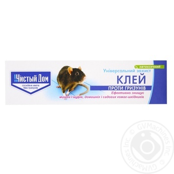 Клей Чистий Дім від гризунів та комах 60г - купити, ціни на МегаМаркет - фото 1