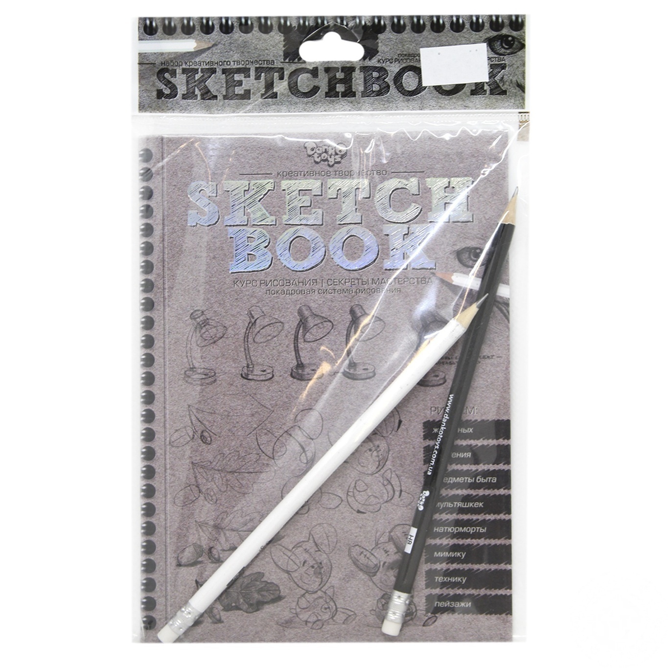 

Набор для творчества Danko Toys Sketch Book рос