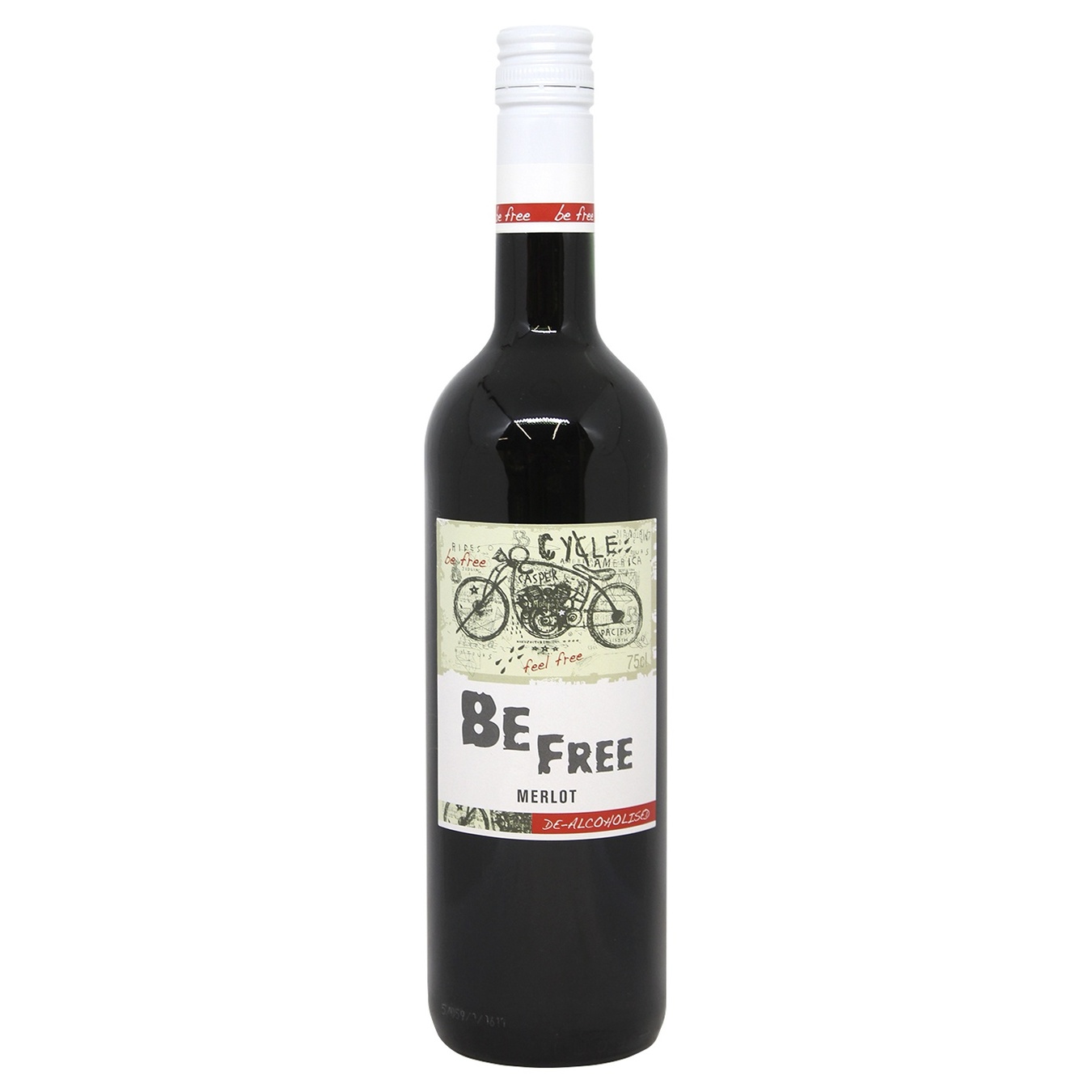 

Безалкогольное вино Peter Mertes Be Free Merlot красное сладкое 0,5% 0,75л