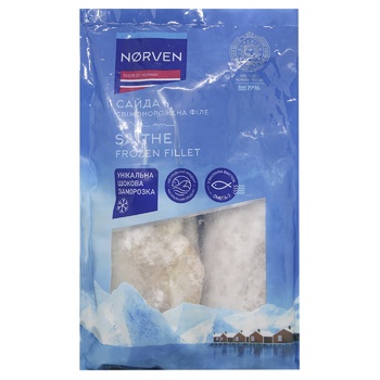 UFK Pollock Fillet Fresh Frozen - buy, prices for ULTRAMARKET - photo 1