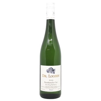 Вино Dr. Loosen Riesling Kabinett Bernkasteler Lay біле солодке 8,5% 0,75л - купити, ціни на За Раз - фото 1