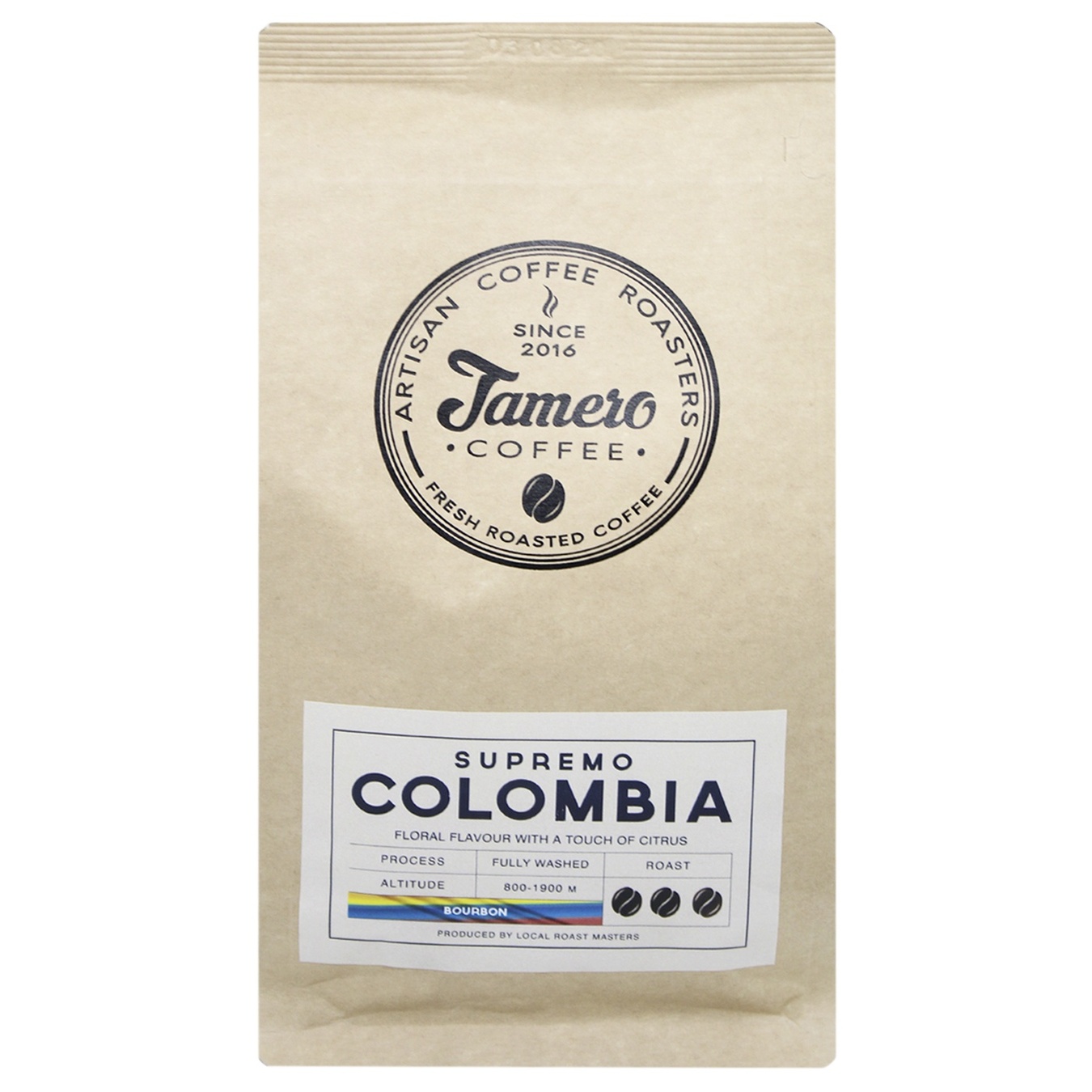 

Кофе Jamero Арабика Колумбия Супремо в зернах 500г