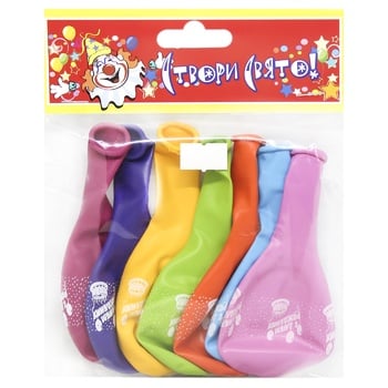 Stvory Syato Air Balloons with Picture 26cm 7pcs - buy, prices for Za Raz - photo 3