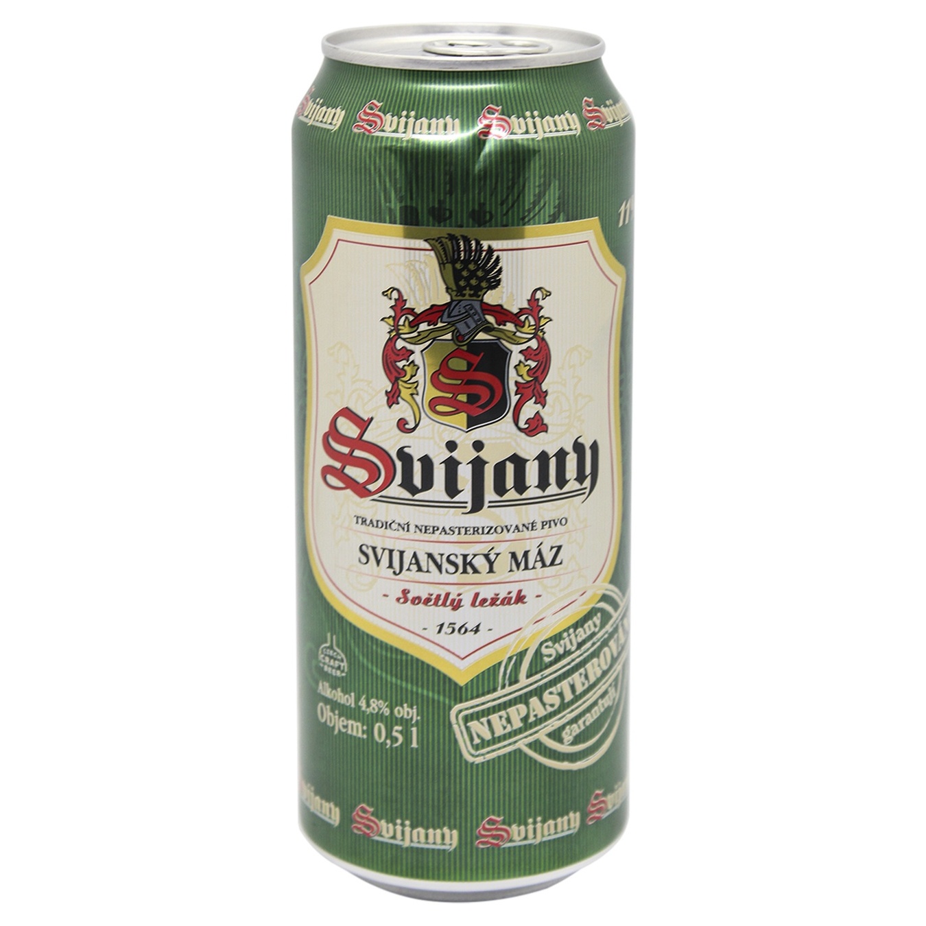 

Пиво Svijansky Maz 4,8% 0,5л