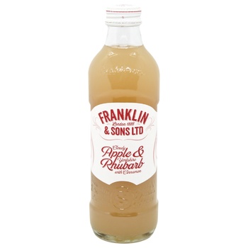 Franklin&Sons Carbonated Drink Apple and Rhubarb 275ml