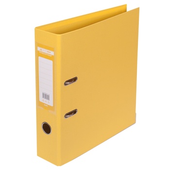 Buromax Elite Registrar A4 70mm PP yellow