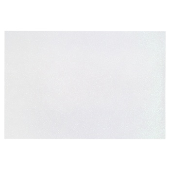 Maxi Foamiran with Sequins on Adhesive Basis 20x30cm 2mm white - buy, prices for - photo 1