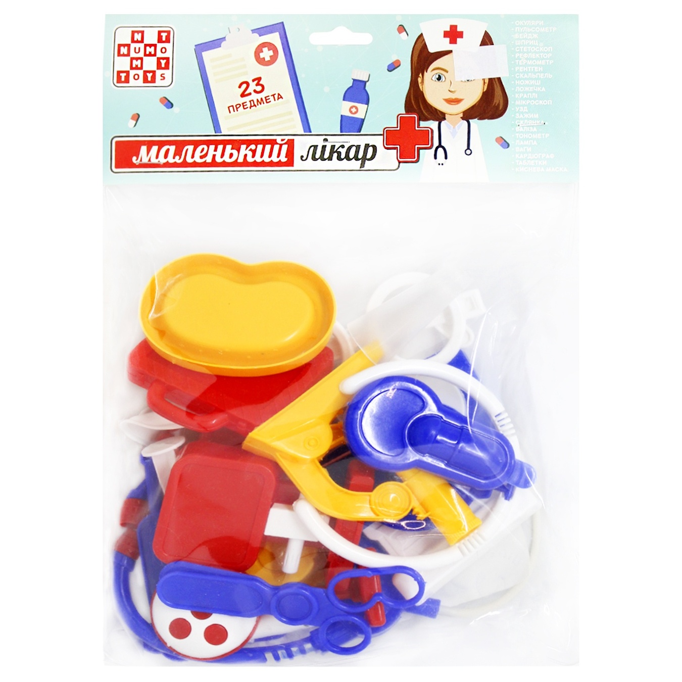 

Набор игровой Numo Toys Набор врача 23предмета