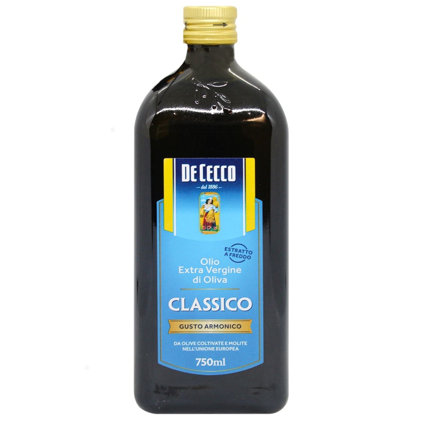 

Масло оливковое De Cecco Extra Virgin Classico 0,75л