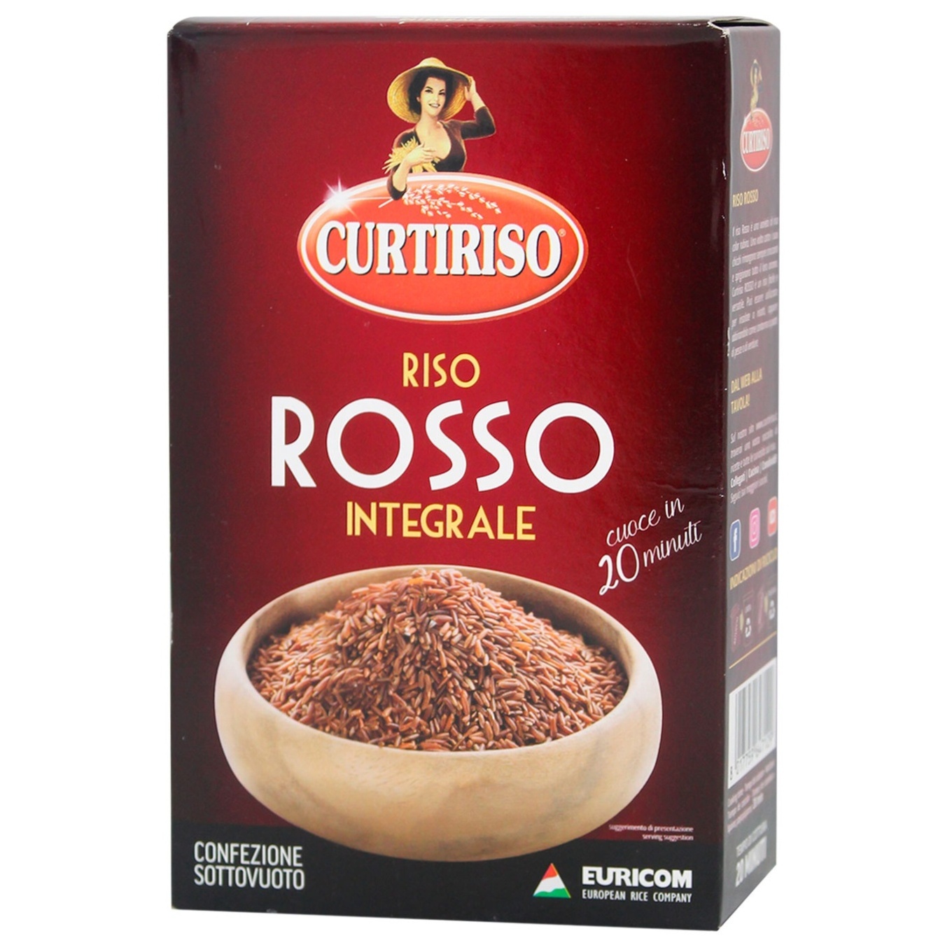 

Рис Curtiriso красный 500г