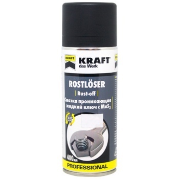 Kraft Penetrating Oil Liquid Key with MoS2 400ml - buy, prices for MegaMarket - photo 1