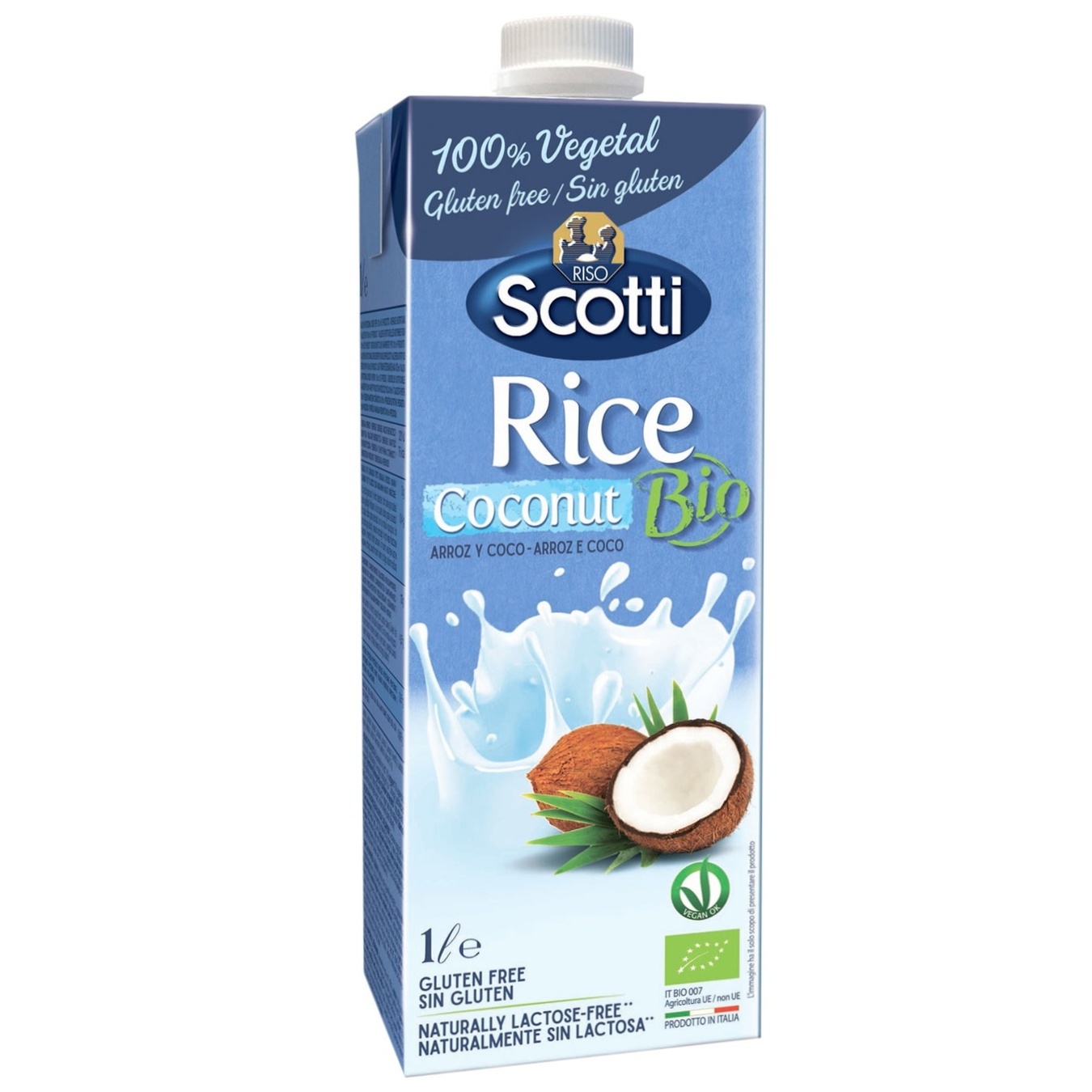 

Напиток рисовый Scotti с кокосом органический 1л