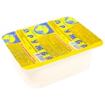 Processed cheese spread product Vershkovyi rai Druzhba milk containing 55% 200g