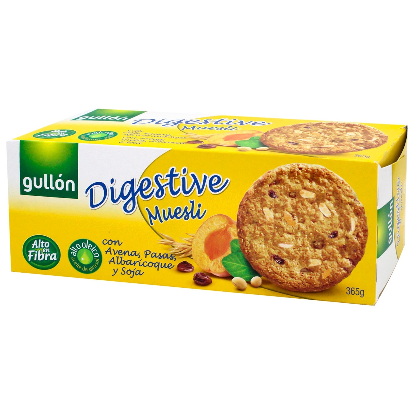 

Печенье Gullon Digestive Muesli 365г