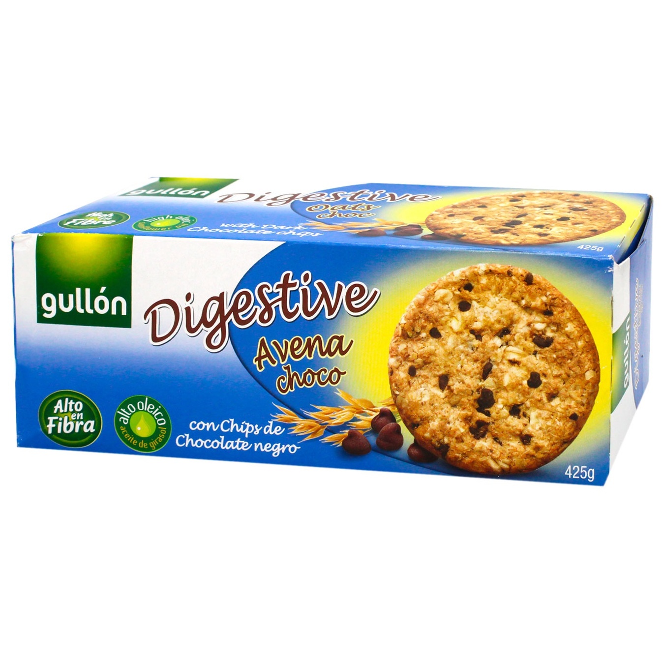 

Печенье Gullon Digestive овсяное с шоколадными крошками 425г