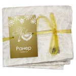 Provence Elsa Milk Gold Tablecloth 40x140cm