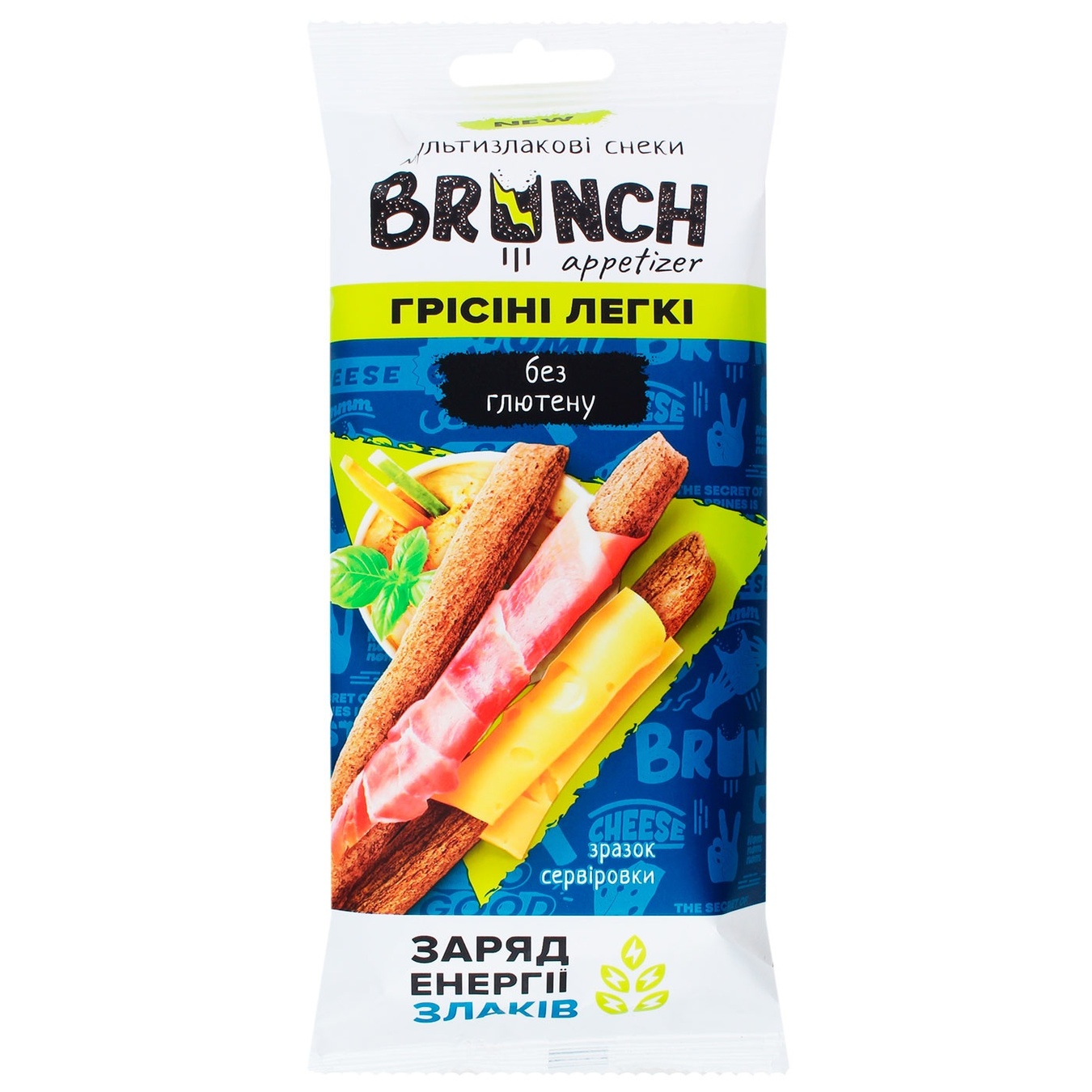 

Грисини Brunch легкие без глютена 54г
