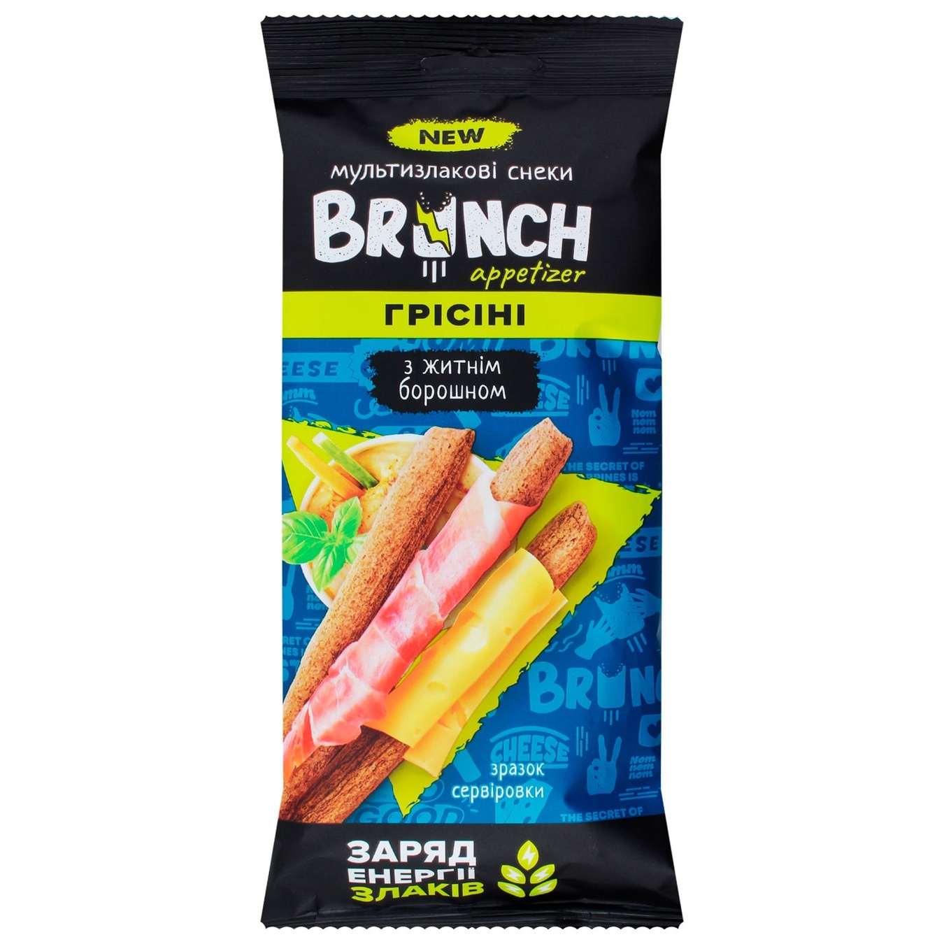 

Грисини Brunch с ржаной мукой 54г