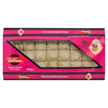 Tatlan Tahini Vanilla Halva in Form of Baklava Mini 300g - buy, prices for MegaMarket - photo 1