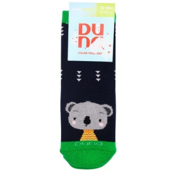 Duna 4038 2573 Blue Children's Socks Size 12-14 - buy, prices for - photo 1