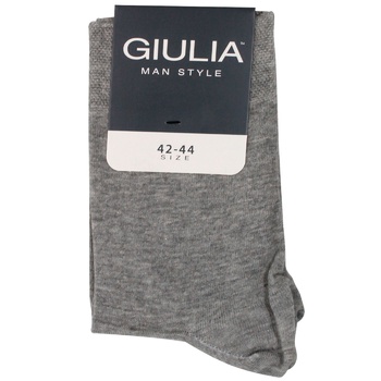 Шкарпетки Giulia MSL чоловічі р.42-44 calzino-light grey melange - купити, ціни на - фото 1