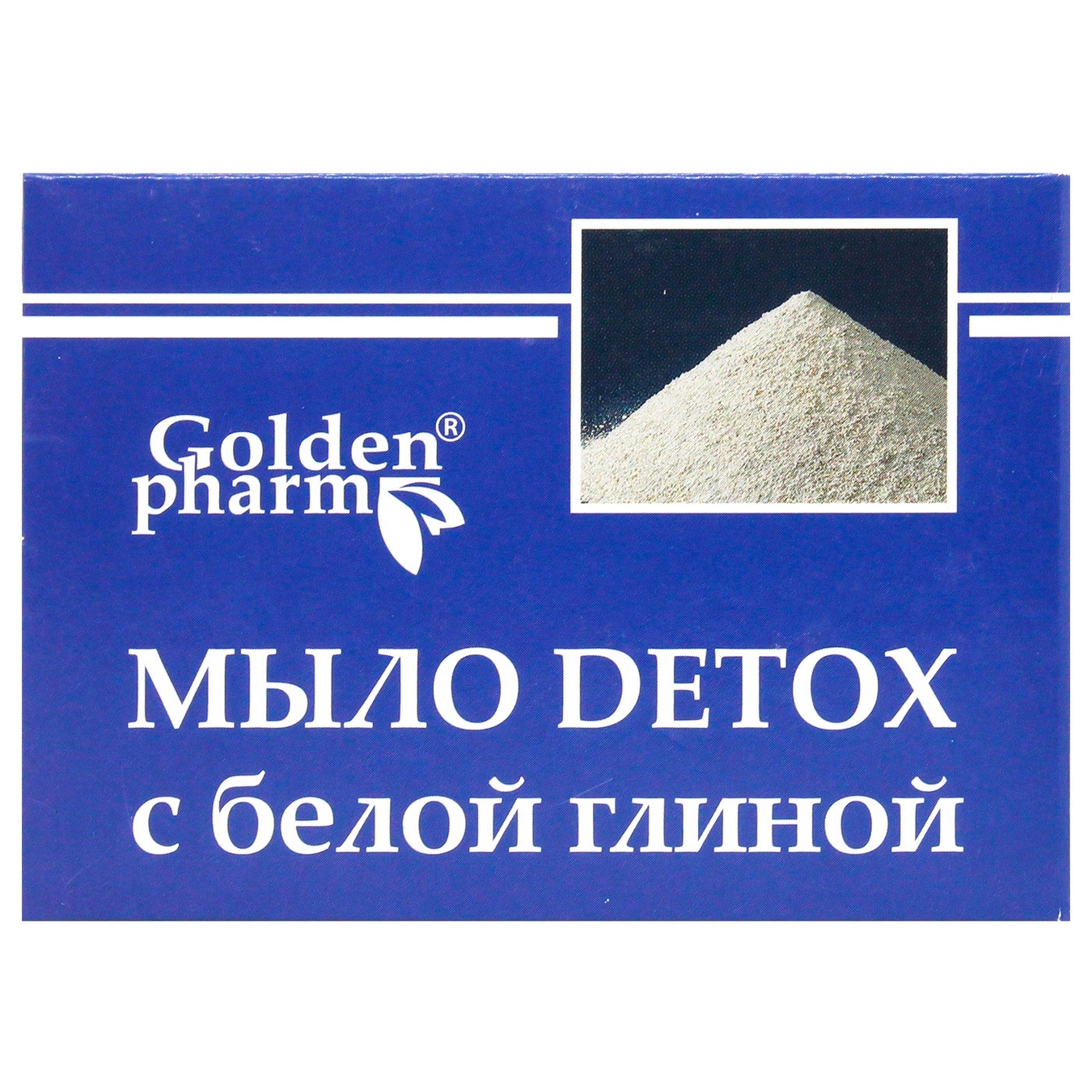 

Мыло Golden Pharm Detox с белой глиной 70г