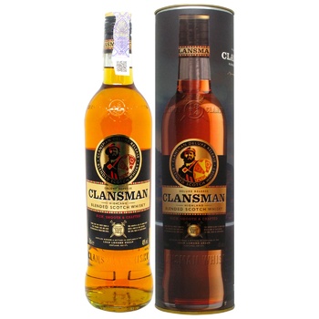 Clansman Blended Scotch Whiskey 40% 0.7l - buy, prices for MegaMarket - photo 1