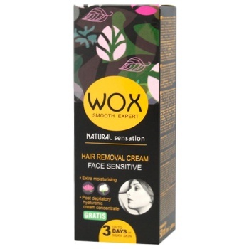 Wox Sensitive Depilation Cream for Face 50ml