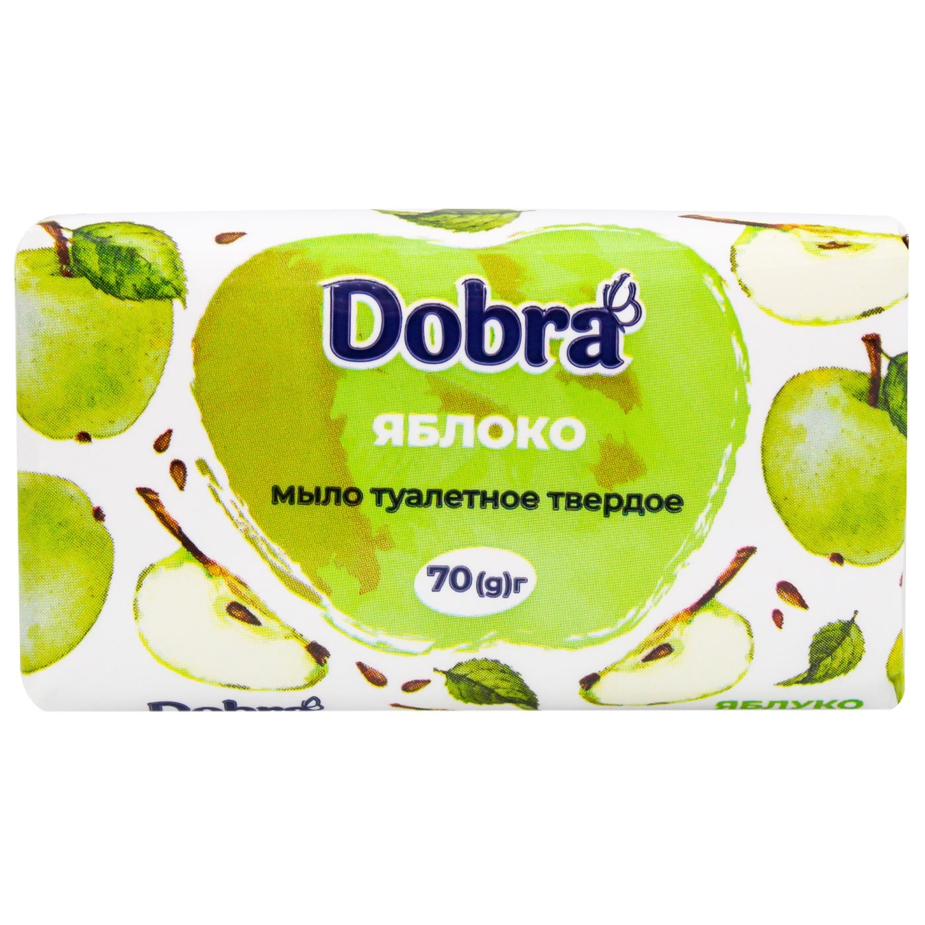 

Мило туалетне Dobra Яблоко 70г
