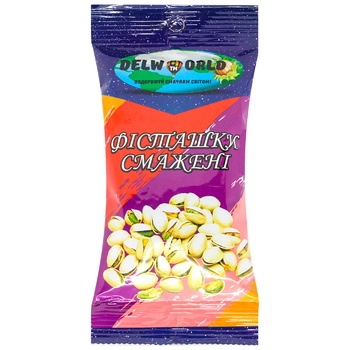 Delworld Roasted Pistachios 70g - buy, prices for ULTRAMARKET - photo 1