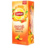 Чай чорний Lipton  Exotic Fruit 25*1,8г