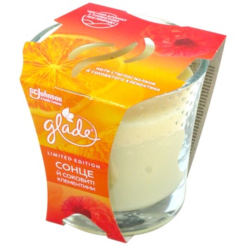 Glade Sun and Juicy Clementines Aroma Candle - buy, prices for Auchan - photo 2